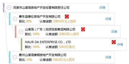 河源市山湖海房地产开发经营有限责任公司